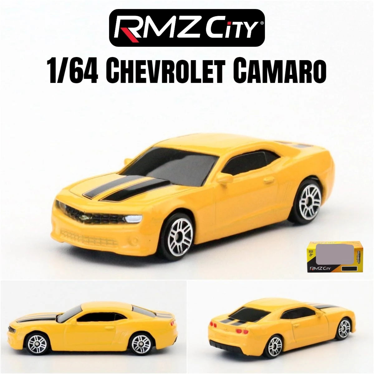 1/64 RMZ CiTY Diecast Toy Car Model Miniature 3-inch Free Wheels Collection Suitable for Hot Wheels Gift for Children Boys Kid