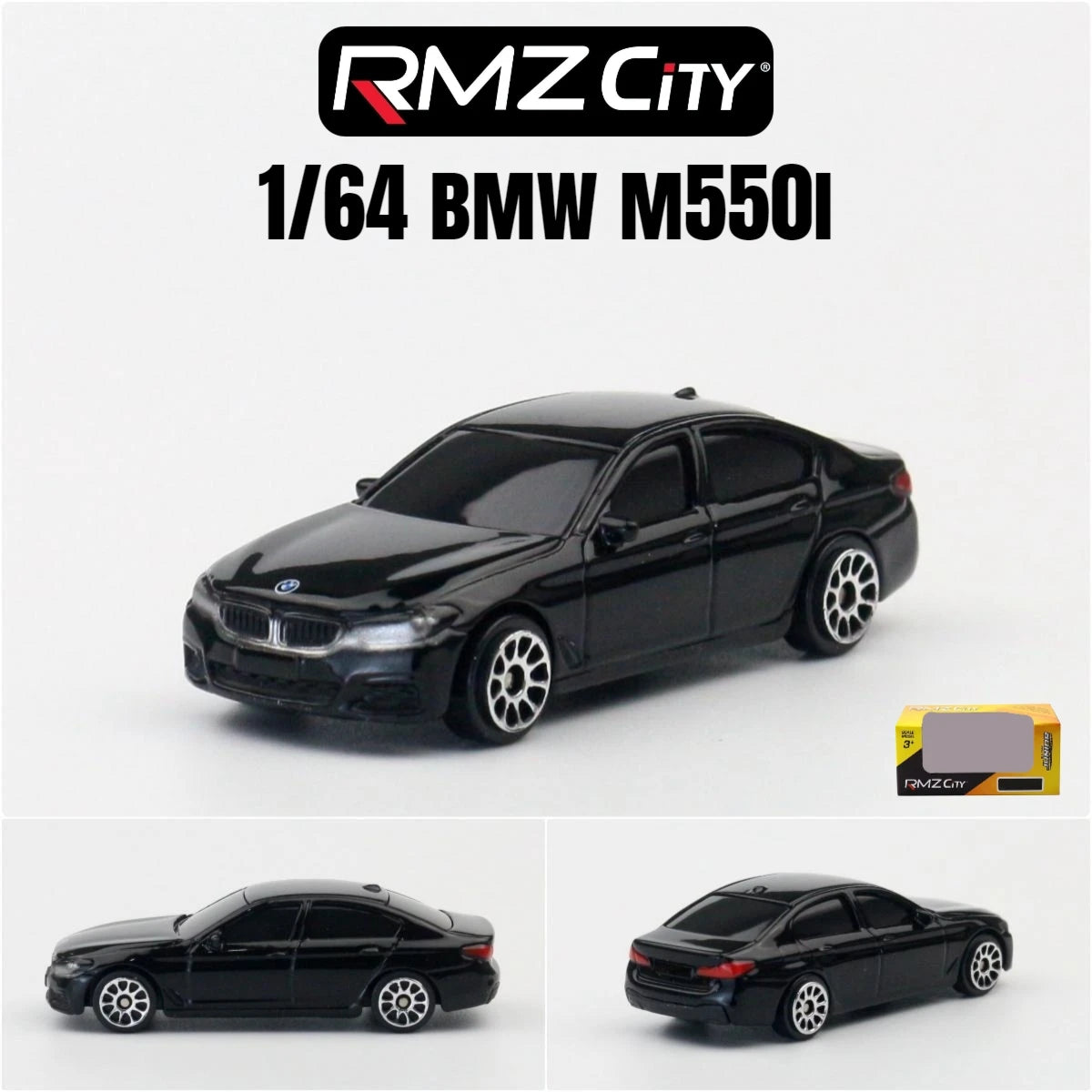 1/64 RMZ CiTY Diecast Toy Car Model Miniature 3-inch Free Wheels Collection Suitable for Hot Wheels Gift for Children Boys Kid