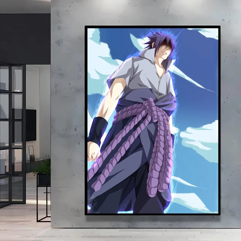 Canvas Posters Naruto Jiraiya Classic Anime Character High Quality Printing Not Fading Home Living Room Wall Decor Friend's Gift