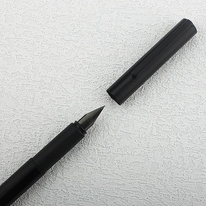 Jinhao 35 Fountain Pen Luxury Elegant All-Matte Black Body EF/F Nib Calligraphy Ink Pen School Office Supplies Stationery