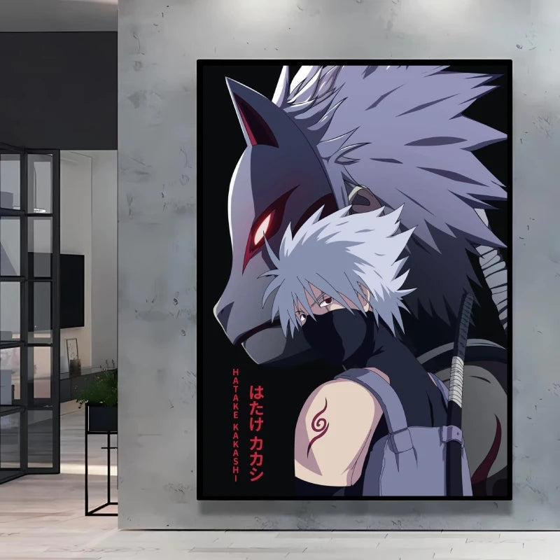 Canvas Posters Naruto Jiraiya Classic Anime Character High Quality Printing Not Fading Home Living Room Wall Decor Friend's Gift