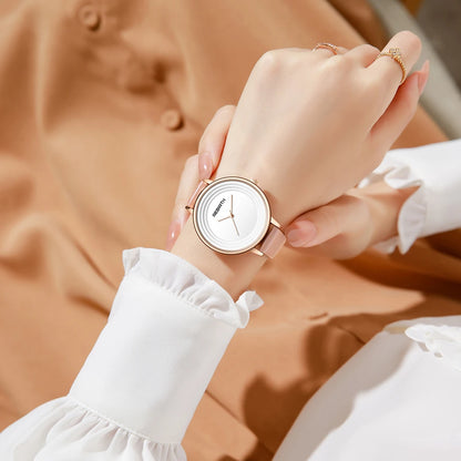 Simple, Casual, Fashionable and Good-Looking Belt Watch