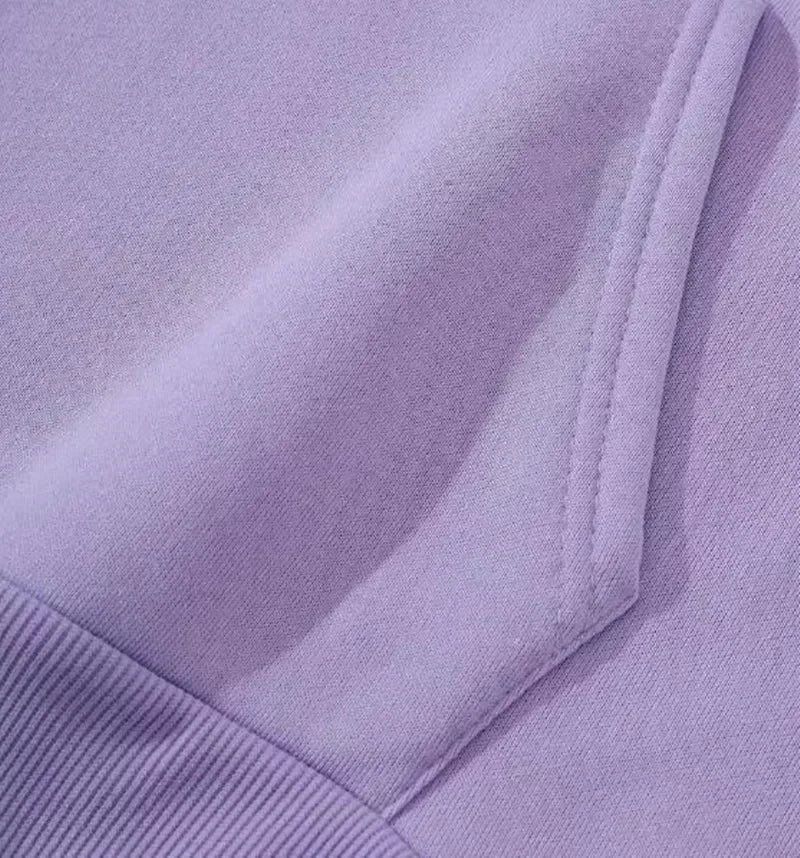 Street Fashion Casual Hoodie for Women's Polyester Knit Fabric Long Sleeve Regular Fit Hooded Pullover with Slight Stretch