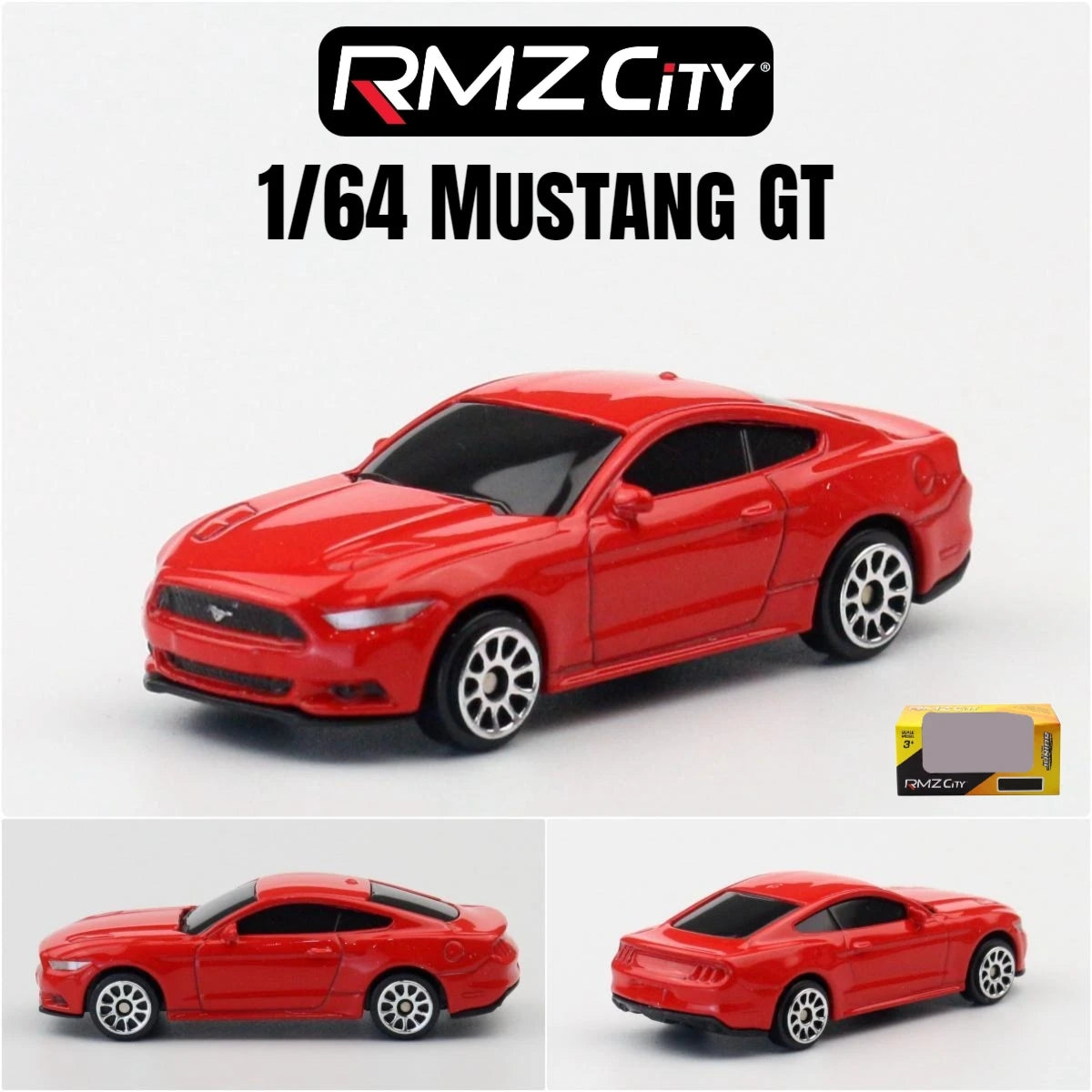 1/64 RMZ CiTY Diecast Toy Car Model Miniature 3-inch Free Wheels Collection Suitable for Hot Wheels Gift for Children Boys Kid