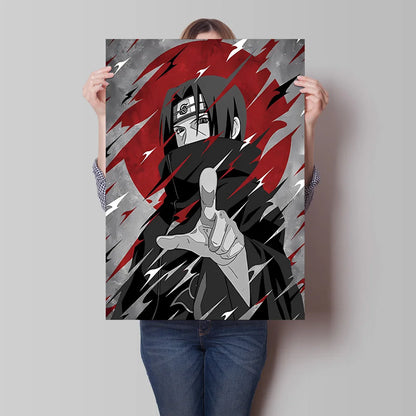 Canvas Posters Naruto Jiraiya Classic Anime Character High Quality Printing Not Fading Home Living Room Wall Decor Friend's Gift