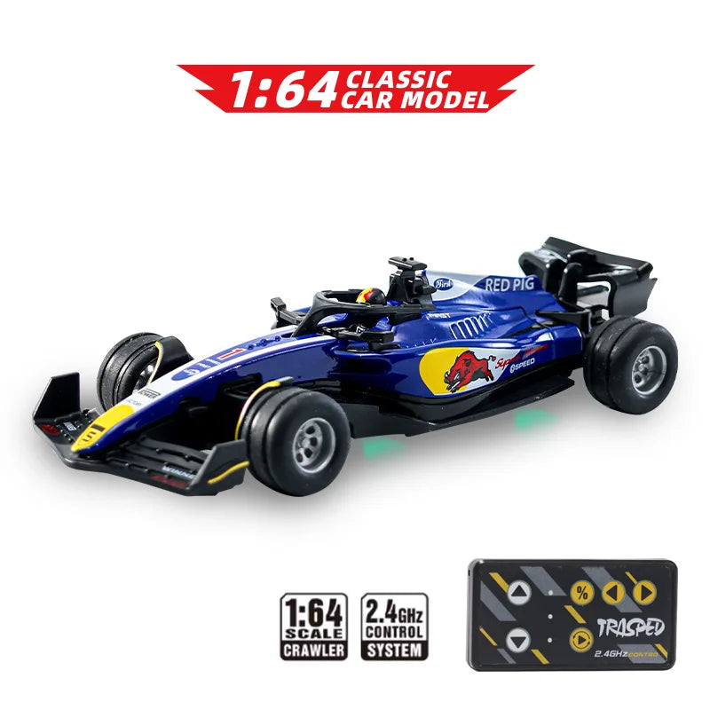 1:43 Mini Formula Racing Alloy RC Cary Model  Car Die Cast Toy Car Boy Gift  Party Toys Indoor And Outdoor Toy Christmas Toy