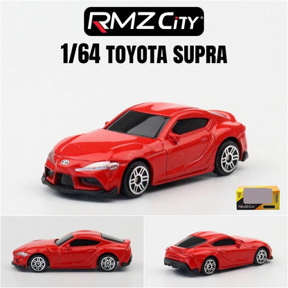 1/64 RMZ CiTY Diecast Toy Car Model Miniature 3-inch Free Wheels Collection Suitable for Hot Wheels Gift for Children Boys Kid