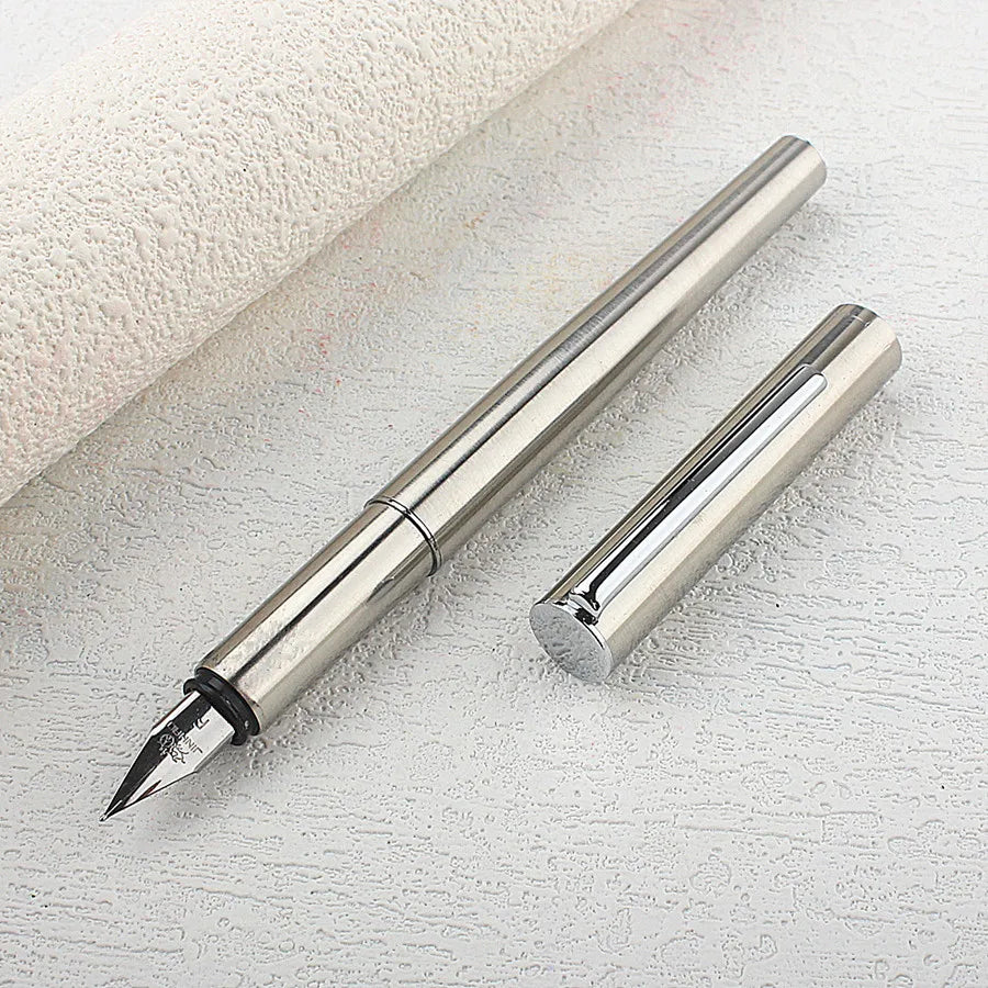 Jinhao 35 Fountain Pen Luxury Elegant All-Matte Black Body EF/F Nib Calligraphy Ink Pen School Office Supplies Stationery