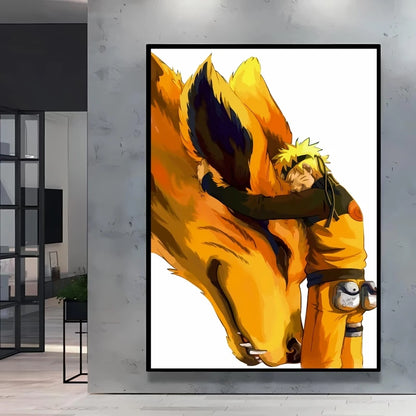 Canvas Posters Naruto Jiraiya Classic Anime Character High Quality Printing Not Fading Home Living Room Wall Decor Friend's Gift