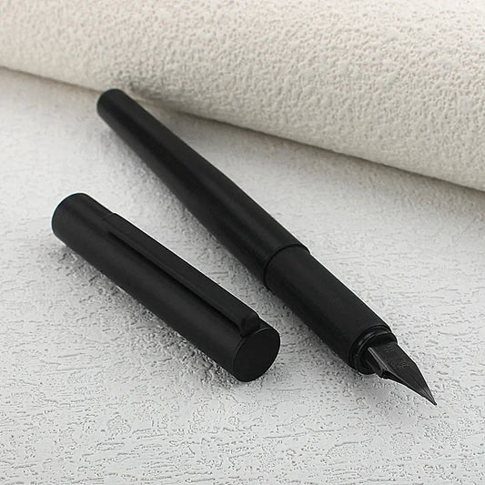Jinhao 35 Fountain Pen Luxury Elegant All-Matte Black Body EF/F Nib Calligraphy Ink Pen School Office Supplies Stationery