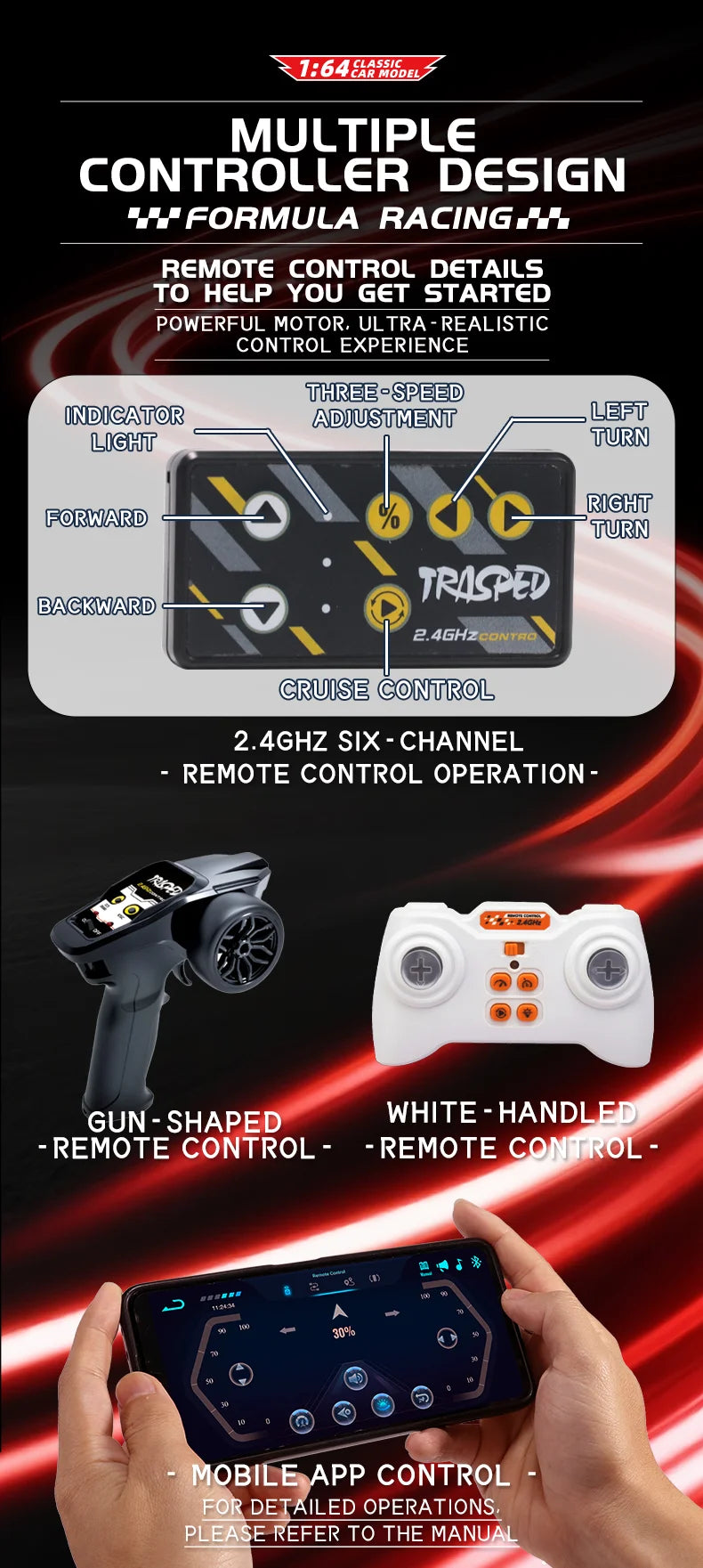 1:43 Mini Formula Racing Alloy RC Cary Model  Car Die Cast Toy Car Boy Gift  Party Toys Indoor And Outdoor Toy Christmas Toy