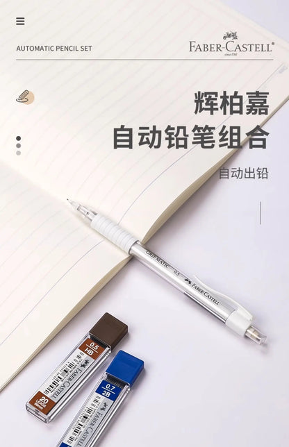 1/2/3/10pcs Faber Castell Press Free Mechanical Pencils 0.5mm With Eraser Light weight Pencil School Supplies for Writing HB/2B