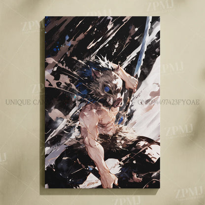 Anime Demon Slayer: Kimetsu No Yaiba Home Decor Hd Prints Poster Pictures Wall Artwork No Framed Canvas Painting For Living Room