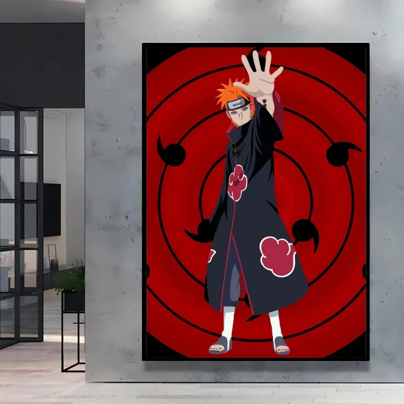 Canvas Posters Naruto Jiraiya Classic Anime Character High Quality Printing Not Fading Home Living Room Wall Decor Friend's Gift