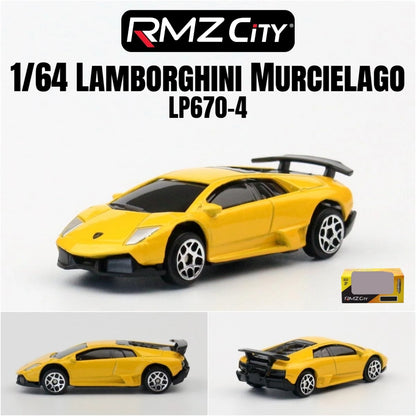 1/64 RMZ CiTY Diecast Toy Car Model Miniature 3-inch Free Wheels Collection Suitable for Hot Wheels Gift for Children Boys Kid