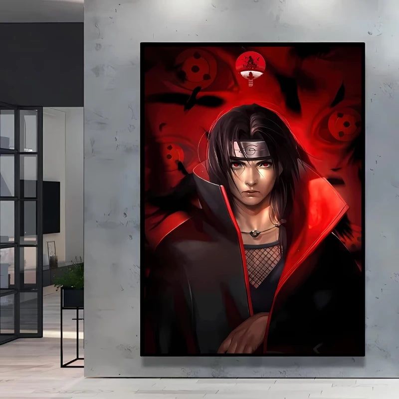 Canvas Posters Naruto Jiraiya Classic Anime Character High Quality Printing Not Fading Home Living Room Wall Decor Friend's Gift