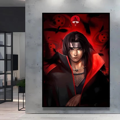 Canvas Posters Naruto Jiraiya Classic Anime Character High Quality Printing Not Fading Home Living Room Wall Decor Friend's Gift
