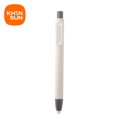 KHINSUN Press Retractable Pencil Eraser Correction Supplies Pen Style Pencil Rubber Writing School Supplies Stationery