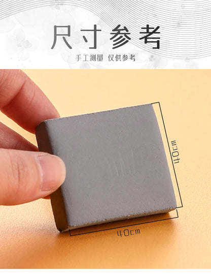 1Pc Faber-Castell  Drawing Art Kneaded Erasers for Correcting,Lightening Charcoal Pencil and Pastel Artists Works, Gray in Box