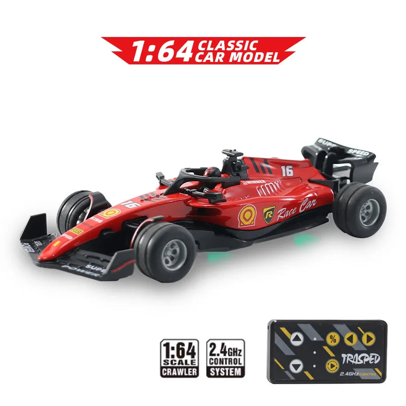 1:43 Mini Formula Racing Alloy RC Cary Model  Car Die Cast Toy Car Boy Gift  Party Toys Indoor And Outdoor Toy Christmas Toy