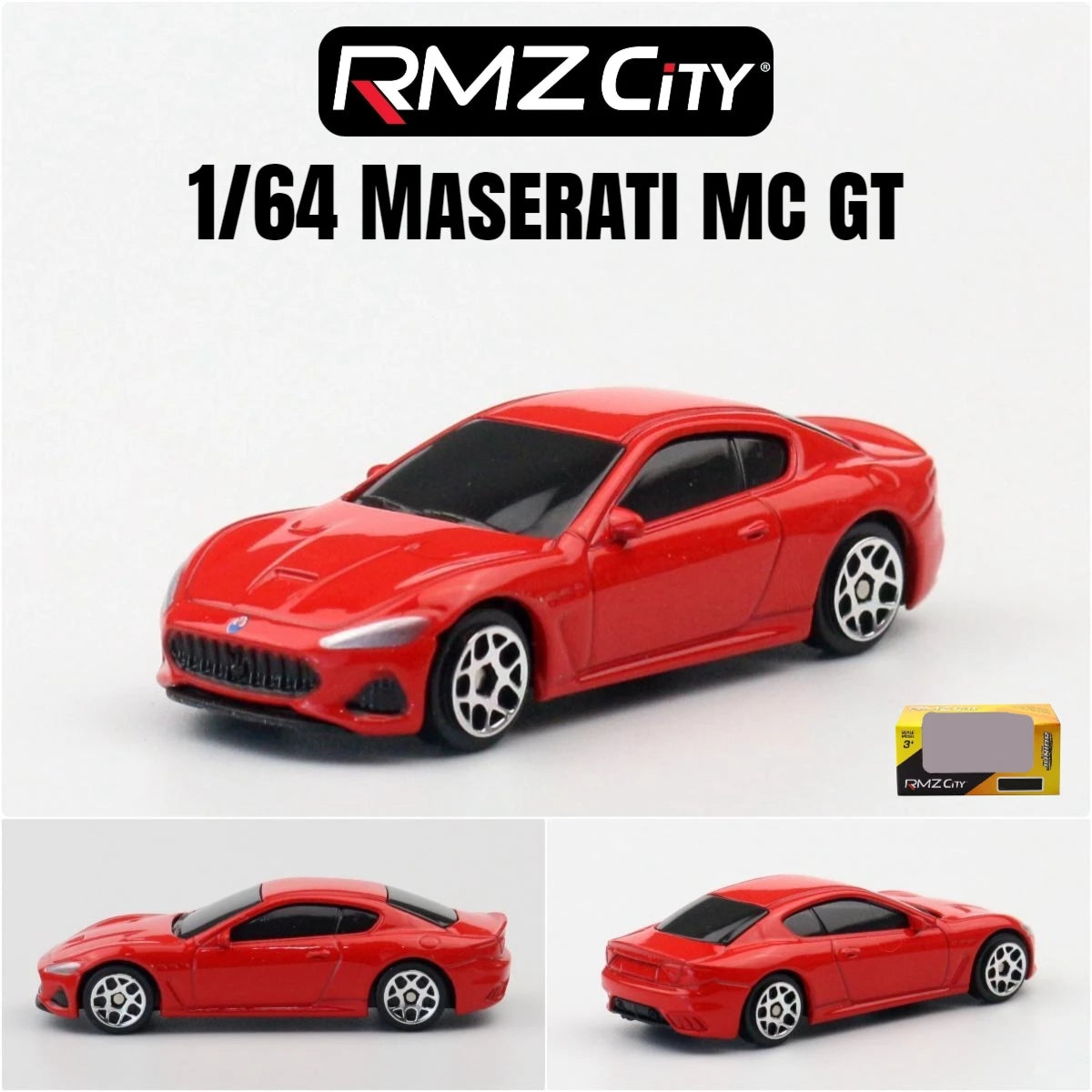 1/64 RMZ CiTY Diecast Toy Car Model Miniature 3-inch Free Wheels Collection Suitable for Hot Wheels Gift for Children Boys Kid