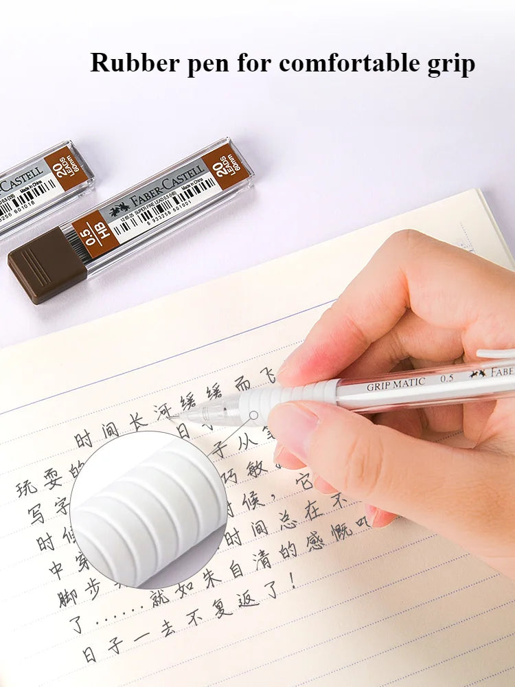 1/2/3/10pcs Faber Castell Press Free Mechanical Pencils 0.5mm With Eraser Light weight Pencil School Supplies for Writing HB/2B