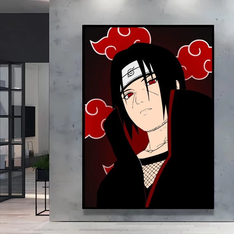 Canvas Posters Naruto Jiraiya Classic Anime Character High Quality Printing Not Fading Home Living Room Wall Decor Friend's Gift