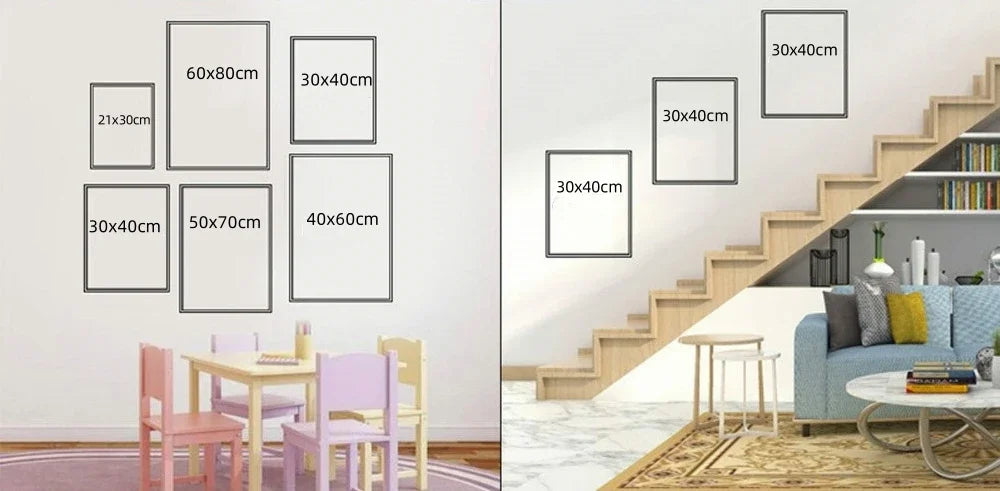 Classic Anime One Piece Luffy Wanted Bounty Posters Prints Cartoon Character Images Not Fading Wall Art Living Room Decorative