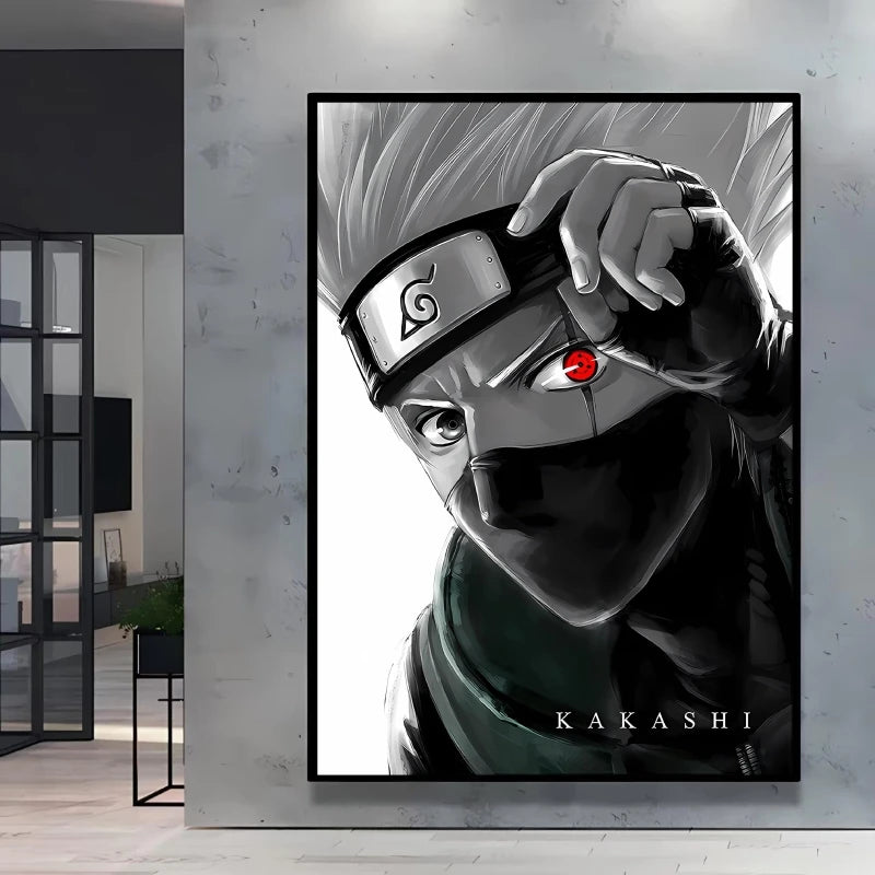 Canvas Posters Naruto Jiraiya Classic Anime Character High Quality Printing Not Fading Home Living Room Wall Decor Friend's Gift