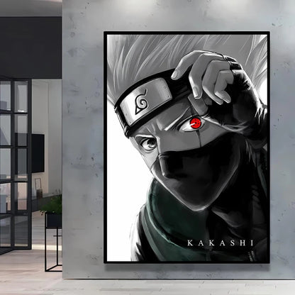Canvas Posters Naruto Jiraiya Classic Anime Character High Quality Printing Not Fading Home Living Room Wall Decor Friend's Gift