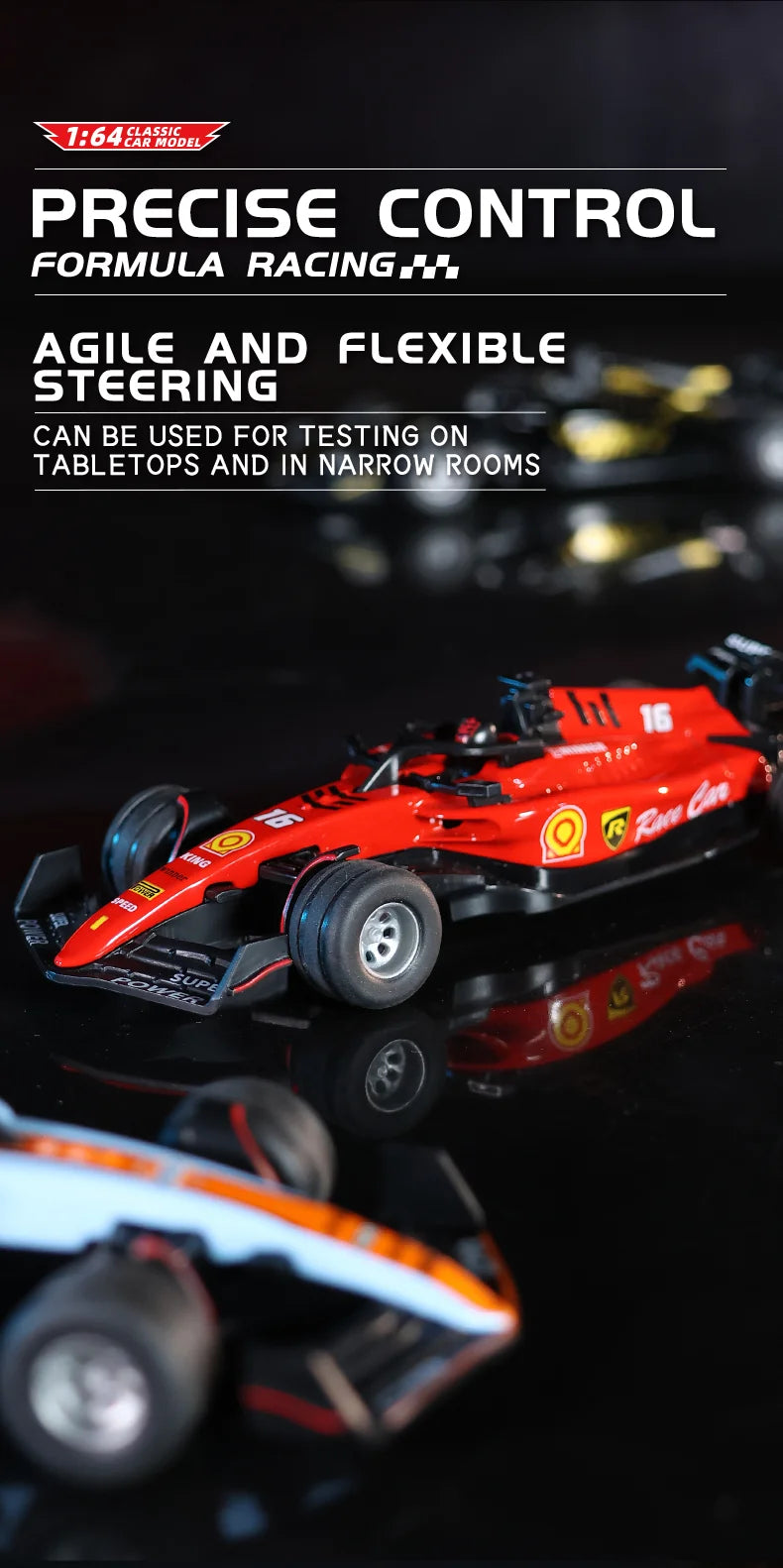 1:43 Mini Formula Racing Alloy RC Cary Model  Car Die Cast Toy Car Boy Gift  Party Toys Indoor And Outdoor Toy Christmas Toy