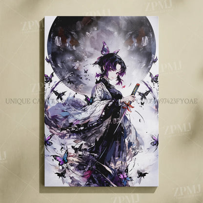 Anime Demon Slayer: Kimetsu No Yaiba Home Decor Hd Prints Poster Pictures Wall Artwork No Framed Canvas Painting For Living Room