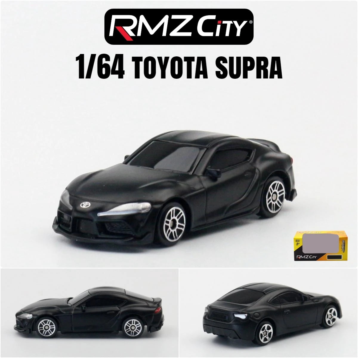 1/64 RMZ CiTY Diecast Toy Car Model Miniature 3-inch Free Wheels Collection Suitable for Hot Wheels Gift for Children Boys Kid