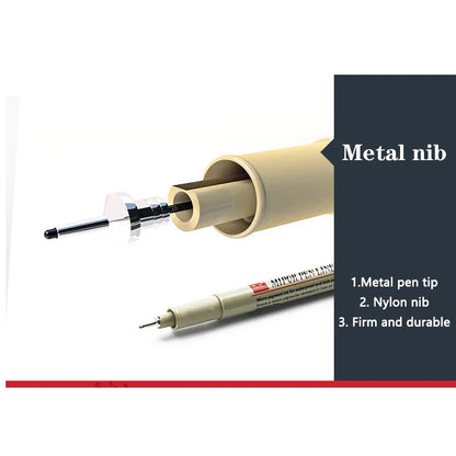 Manga Markers Needle Pen Art Hand-painted Hook Line Pen Sketch Pens Stationery Set Art Supplies School Supplies Art Sakura Pen