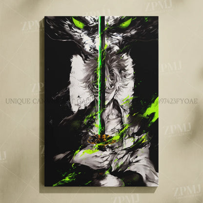 Anime Demon Slayer: Kimetsu No Yaiba Home Decor Hd Prints Poster Pictures Wall Artwork No Framed Canvas Painting For Living Room