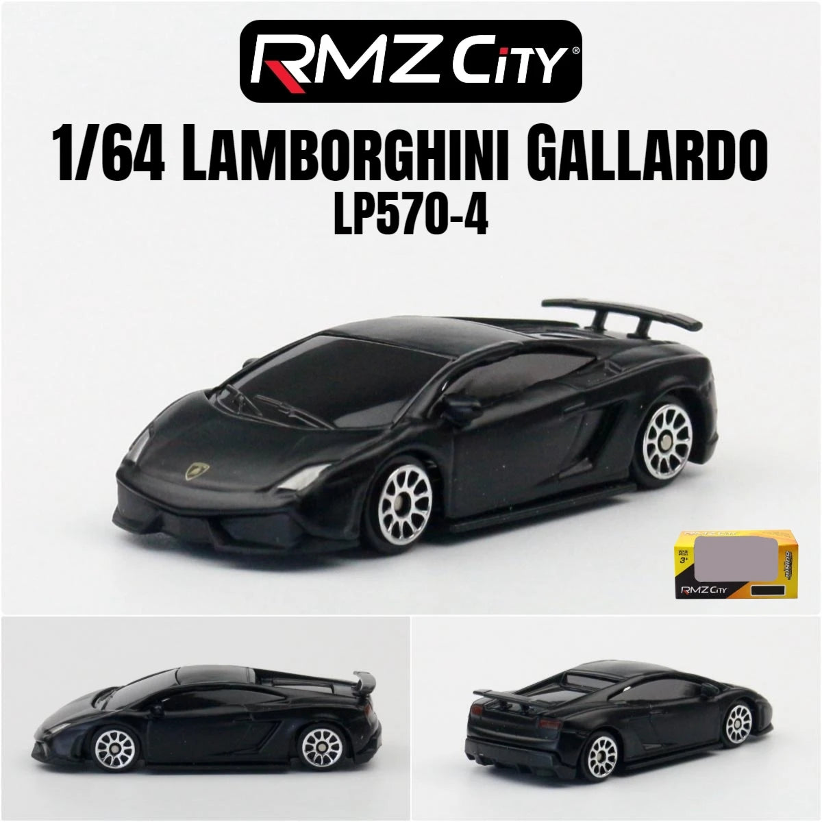 1/64 RMZ CiTY Diecast Toy Car Model Miniature 3-inch Free Wheels Collection Suitable for Hot Wheels Gift for Children Boys Kid