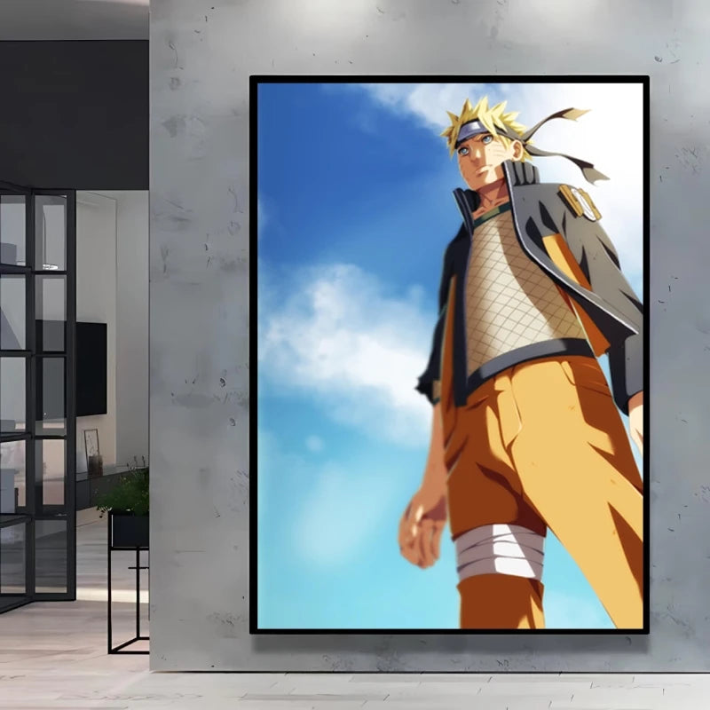 Canvas Posters Naruto Jiraiya Classic Anime Character High Quality Printing Not Fading Home Living Room Wall Decor Friend's Gift