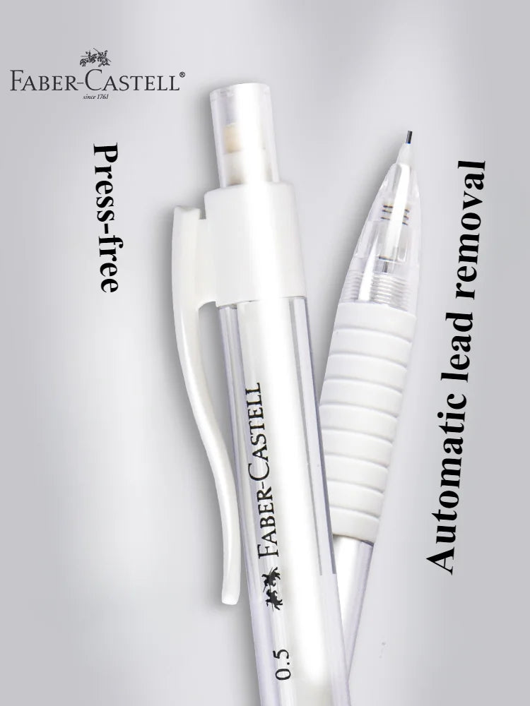 1/2/3/10pcs Faber Castell Press Free Mechanical Pencils 0.5mm With Eraser Light weight Pencil School Supplies for Writing HB/2B