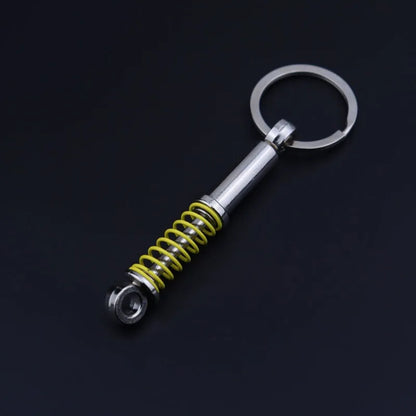 Creative Metal Car Accessories Keychain Zinc Alloy Turbo Gearbox Hub Brake Disc Pendant KeyRing for Men's Dad Birthday Gift