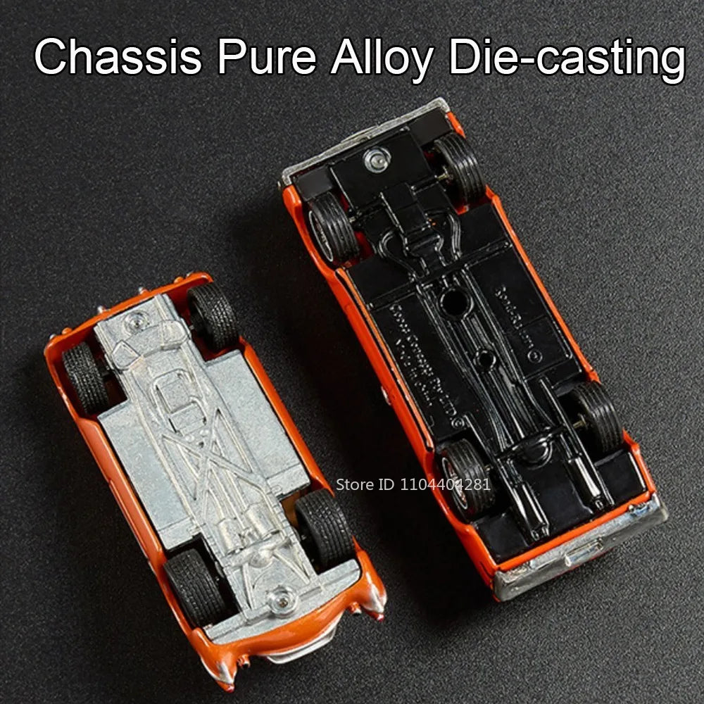 1:64 Scale JDM Corvette GT500 Firebird Daytona Stardust Alloy Diecast Models Toys Series Miniature Cars for Children's Toy Gifts