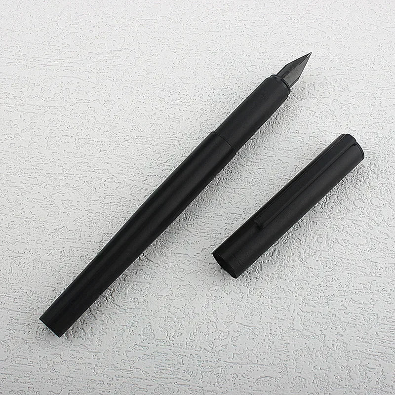 Jinhao 35 Fountain Pen Luxury Elegant All-Matte Black Body EF/F Nib Calligraphy Ink Pen School Office Supplies Stationery